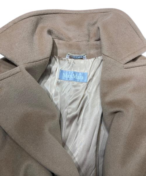MaxMara（マックスマーラ）MaxMara (マックスマーラ) ヴァージンウール ダブルショートコート ブラウン サイズ:42の古着・服飾アイテム