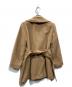 MaxMara (マックスマーラ) ヴァージンウール ダブルショートコート ブラウン サイズ:42：20000円