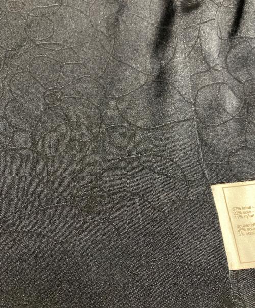 CHANEL（シャネル）CHANEL (シャネル) 02C クルーズコレクション  カメリア シェルボタン ネイビー サイズ:46の古着・服飾アイテム