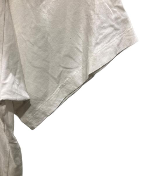 MM6 Maison Margiela（エムエムシックスメゾンマルジェラ）MM6 Maison Margiela (エムエムシックスメゾンマルジェラ) クラックプリント クルーネックTシャツ ホワイト サイズ:Sの古着・服飾アイテム