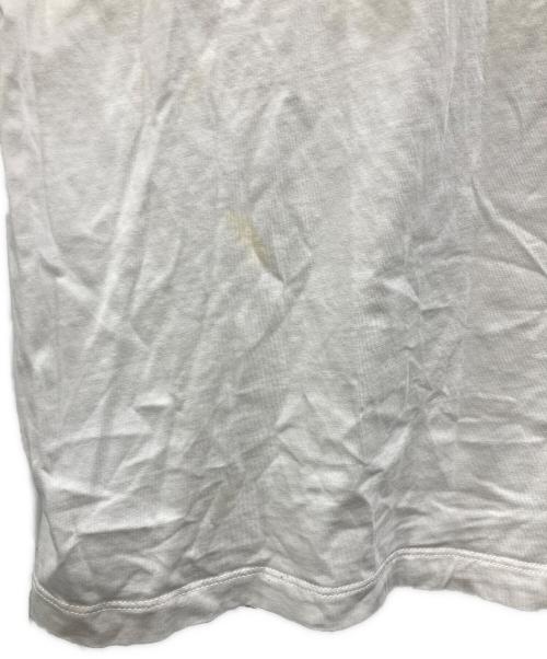 MM6 Maison Margiela（エムエムシックスメゾンマルジェラ）MM6 Maison Margiela (エムエムシックスメゾンマルジェラ) クラックプリント クルーネックTシャツ ホワイト サイズ:Sの古着・服飾アイテム