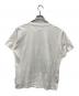 MM6 Maison Margiela (エムエムシックスメゾンマルジェラ) クラックプリント クルーネックTシャツ ホワイト サイズ:S：9000円