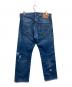LEVI'S (リーバイス) JOURNAL STANDARD (ジャーナルスタンダード) 別注 501 ペイント加工 デニムパンツ インディゴ サイズ:33：10000円