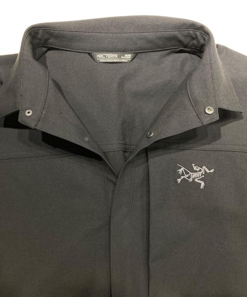 ARC'TERYX（アークテリクス）ARC'TERYX (アークテリクス) CRONIN COTTON OVERSHIRT ブラック サイズ:Mの古着・服飾アイテム
