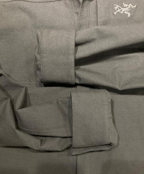 ARC'TERYX（アークテリクス）ARC'TERYX (アークテリクス) CRONIN COTTON OVERSHIRT ブラック サイズ:Mの古着・服飾アイテム