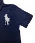 中古・古着 POLO RALPH LAUREN (ポロ・ラルフローレン) ビッグポニーポロシャツ ネイビー サイズ:M　10-12：4000円