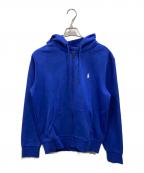POLO RALPH LAURENポロ・ラルフローレン）の古着「ジップパーカー」｜ブルー