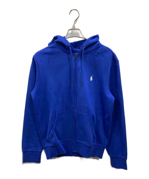POLO RALPH LAUREN（ポロ・ラルフローレン）POLO RALPH LAUREN (ポロ・ラルフローレン) ジップパーカー ブルー サイズ:SIZE Sの古着・服飾アイテム