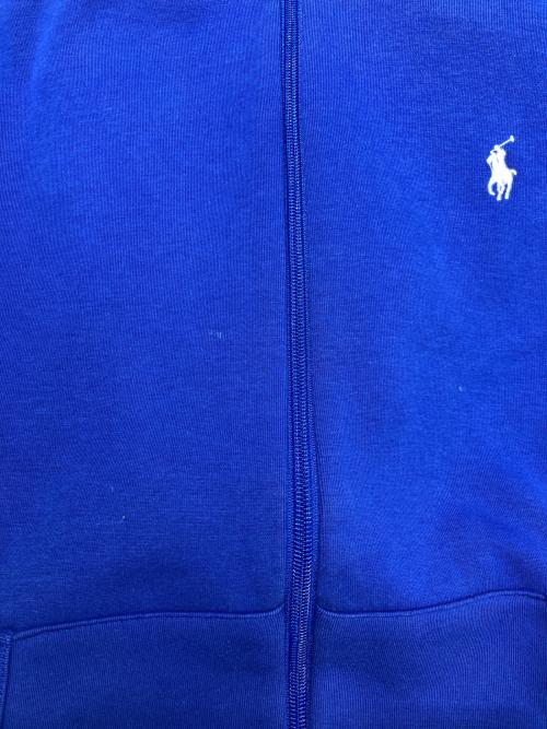 POLO RALPH LAUREN（ポロ・ラルフローレン）POLO RALPH LAUREN (ポロ・ラルフローレン) ジップパーカー ブルー サイズ:SIZE Sの古着・服飾アイテム
