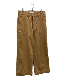 SIMPLY COMPLICATED（シンプリーコンプリケイティド）の古着「TWILL C/W BAKER PANTS」｜ベージュ