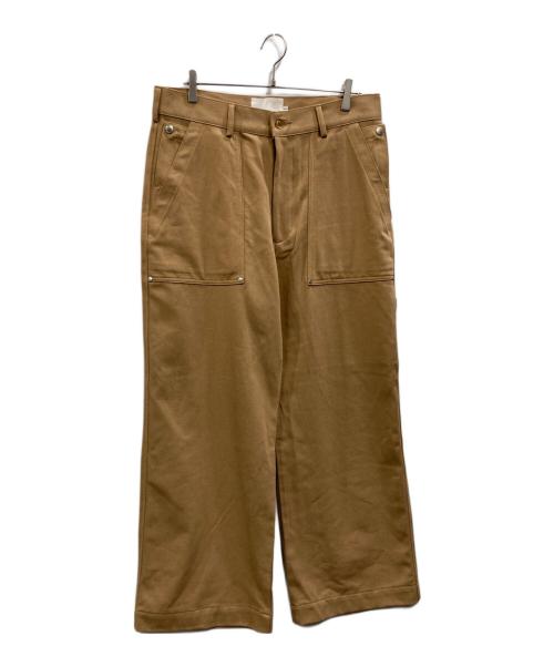 SIMPLY COMPLICATED（シンプリーコンプリケイティド）Simply Complicated (シンプリーコンプリケイティド) TWILL C/W BAKER PANTS ベージュ サイズ:3の古着・服飾アイテム