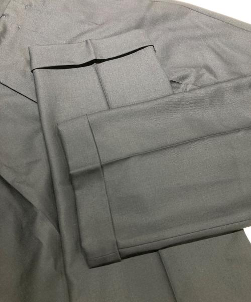 +CLOTHET（クロスクローゼット）+CLOTHET (クロスクローゼット) Twill Two Pleats Trousers ネイビー サイズ:SIZE 4の古着・服飾アイテム
