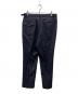 +CLOTHET (クロスクローゼット) Twill Two Pleats Trousers ネイビー サイズ:SIZE 4：10000円