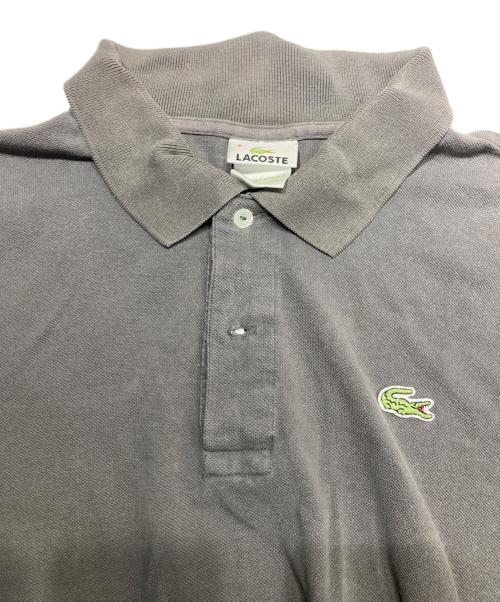 LACOSTE（ラコステ）LACOSTE (ラコステ) ポロシャツ グレー サイズ:6の古着・服飾アイテム