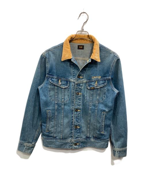 LEE（リー）LEE (リー) stussy (ステューシー) コラボデニムジャケット インディゴ サイズ:SIZE Sの古着・服飾アイテム