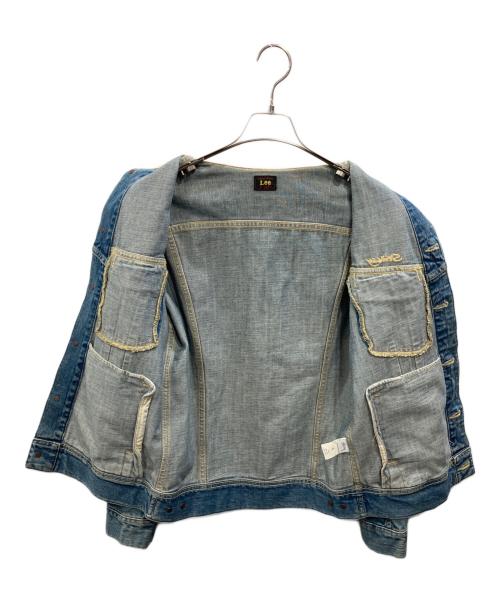LEE（リー）LEE (リー) stussy (ステューシー) コラボデニムジャケット インディゴ サイズ:SIZE Sの古着・服飾アイテム
