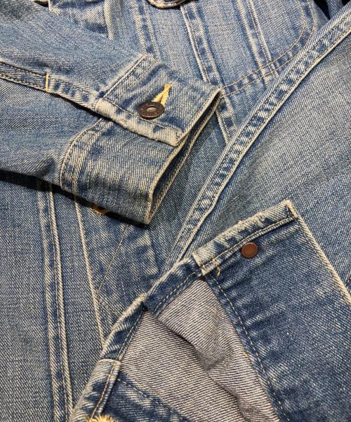 LEE（リー）LEE (リー) stussy (ステューシー) コラボデニムジャケット インディゴ サイズ:SIZE Sの古着・服飾アイテム