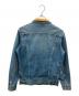 LEE (リー) stussy (ステューシー) コラボデニムジャケット インディゴ サイズ:SIZE S：11000円