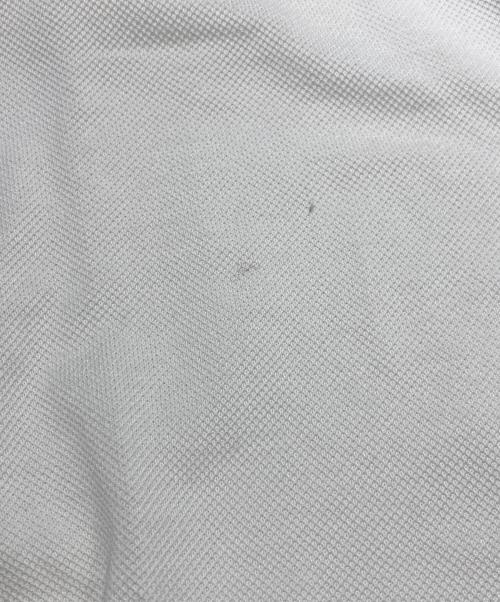 MONCLER（モンクレール）MONCLER (モンクレール) MAGLIA POLO MANICA CORTA ホワイト×ブラック サイズ:Mの古着・服飾アイテム
