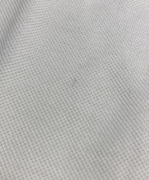 MONCLER（モンクレール）MONCLER (モンクレール) MAGLIA POLO MANICA CORTA ホワイト×ブラック サイズ:Mの古着・服飾アイテム