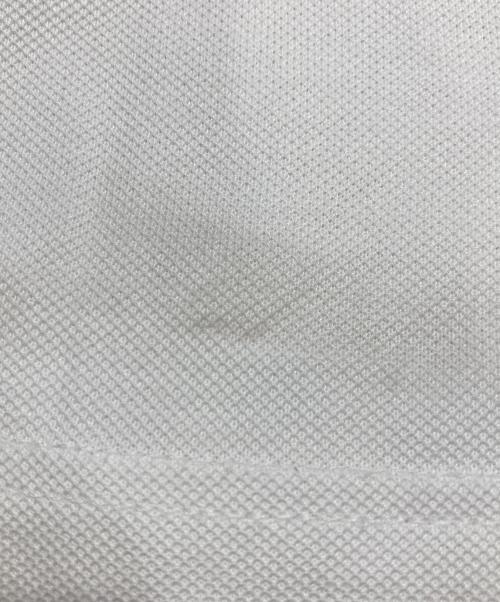 MONCLER（モンクレール）MONCLER (モンクレール) MAGLIA POLO MANICA CORTA ホワイト×ブラック サイズ:Mの古着・服飾アイテム