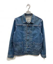 LEVI'S MADE&CRAFTED（リーバイスメイドクラフテッド）の古着「TYPE II WORN（タイプ ツー ウォーン） トラッカージャケット」｜インディゴ