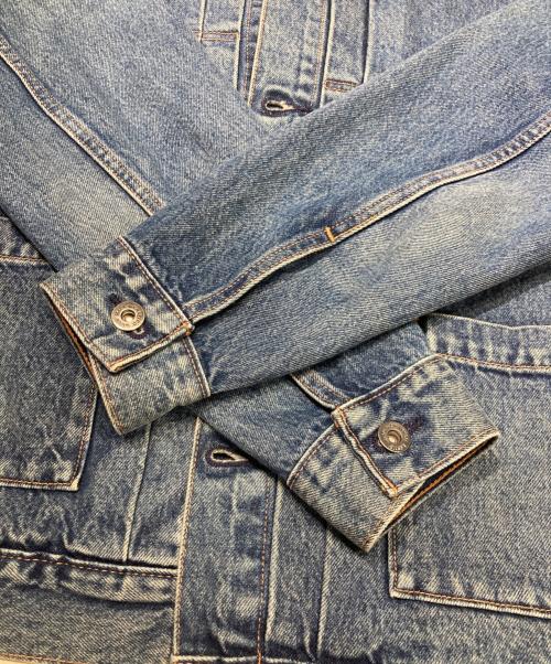 LEVI'S MADE&CRAFTED（リーバイスメイドクラフテッド）LEVI'S MADE&CRAFTED (リーバイスメイドクラフテッド) TYPE II WORN（タイプ ツー ウォーン） トラッカージャケット インディゴ サイズ:SIZE Mの古着・服飾アイテム