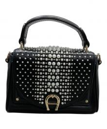 AIGNER（アイグナー）の古着「Diadoraショルダーバッグ」｜ブラック