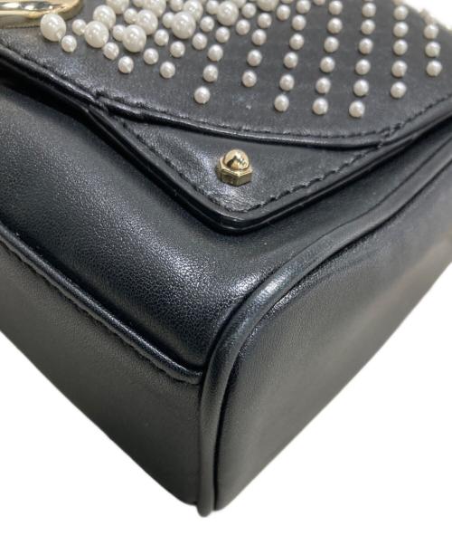 AIGNER（アイグナー）AIGNER (アイグナー) Diadoraショルダーバッグ ブラックの古着・服飾アイテム