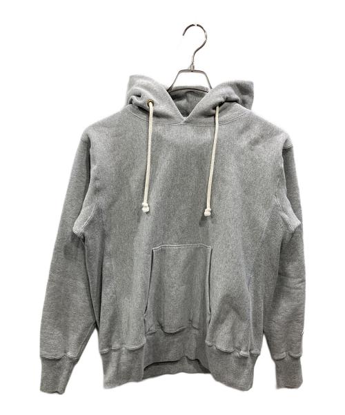 Champion REVERSE WEAVE（チャンピオン リバース ウィーブ）Champion REVERSE WEAVE (チャンピオン リバース ウィーブ) RW PULLOVER HOODED SWEATSHIRT グレー サイズ:SIZE XLの古着・服飾アイテム