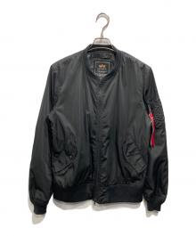 ALPHA INDUSTRIES×IDENTITY IDEA（アルファインダストリーズ）の古着「MA-1ジャケット」｜ブラック