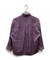 MAISON SPECIAL (メゾンスペシャル) High Count Wool Prime-Over Shirt パープル サイズ:X：5000円