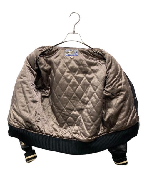 whitesville（ホワイツビル）whitesville (ホワイツビル) スタジャン ブラック サイズ:SIZE 36の古着・服飾アイテム