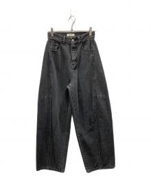 RHC Ron Herman（アールエイチシー ロンハーマン）の古着「Curvy Denim Pants」｜ブラック