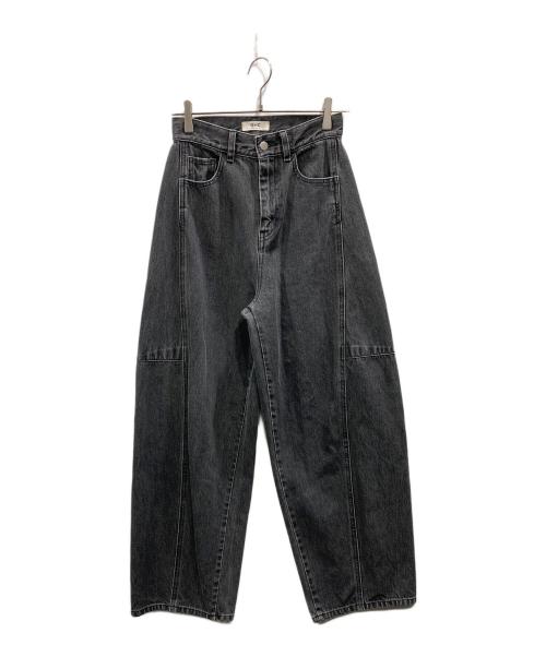 RHC Ron Herman（アールエイチシー ロンハーマン）RHC Ron Herman (アールエイチシー ロンハーマン) Curvy Denim Pants ブラック サイズ:Sの古着・服飾アイテム