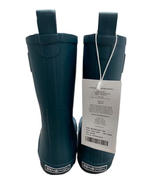 BENSIMON（ベンシモン）BENSIMON (ベンシモン) BSM RAIN BOOT MID グリーン サイズ:SIZE 38の古着・服飾アイテム