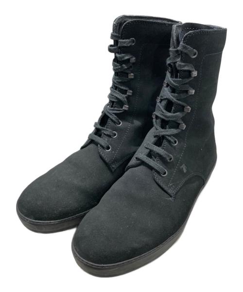 TOD'S（トッズ）TOD'S (トッズ) WINTER GOMMINI（ウィンター・ゴンミーニ） ブラック サイズ:5　1／2の古着・服飾アイテム