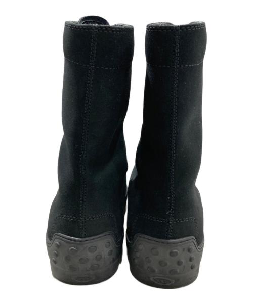 TOD'S（トッズ）TOD'S (トッズ) WINTER GOMMINI（ウィンター・ゴンミーニ） ブラック サイズ:5　1／2の古着・服飾アイテム