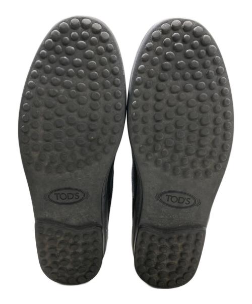 TOD'S（トッズ）TOD'S (トッズ) WINTER GOMMINI（ウィンター・ゴンミーニ） ブラック サイズ:5　1／2の古着・服飾アイテム
