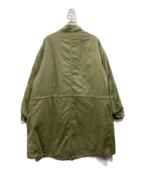 BEAMS HEART（ビームスハート）BEAMS HEART (ビームスハート) 3WAY ビッグシルエット モッズコート オリーブ サイズ:Mの古着・服飾アイテム