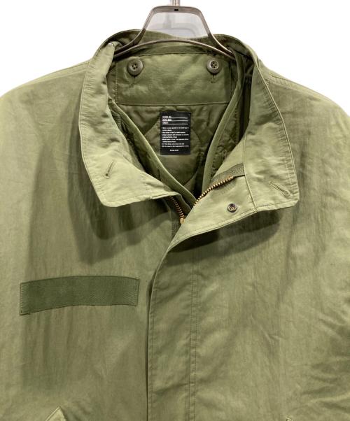 BEAMS HEART（ビームスハート）BEAMS HEART (ビームスハート) 3WAY ビッグシルエット モッズコート オリーブ サイズ:Mの古着・服飾アイテム