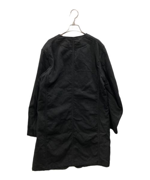 Needles（ニードルズ）Needles (ニードルズ) ノーカラーコート ブラック サイズ:Mの古着・服飾アイテム
