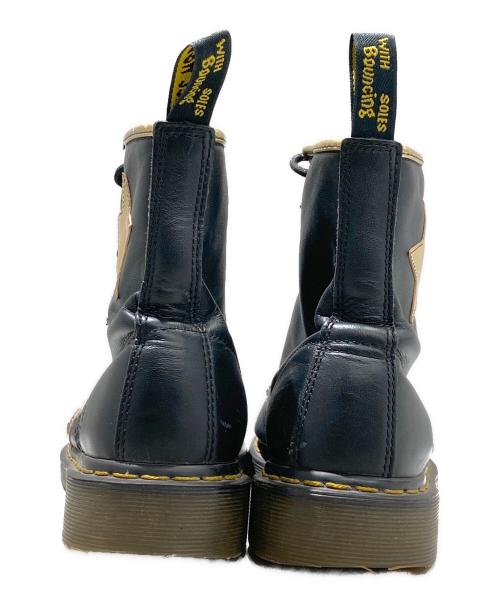 Dr.Martens（ドクターマーチン）Dr.Martens (ドクターマーチン) STELLA（ステラ） ブラック×ゴールド サイズ:UK　8の古着・服飾アイテム