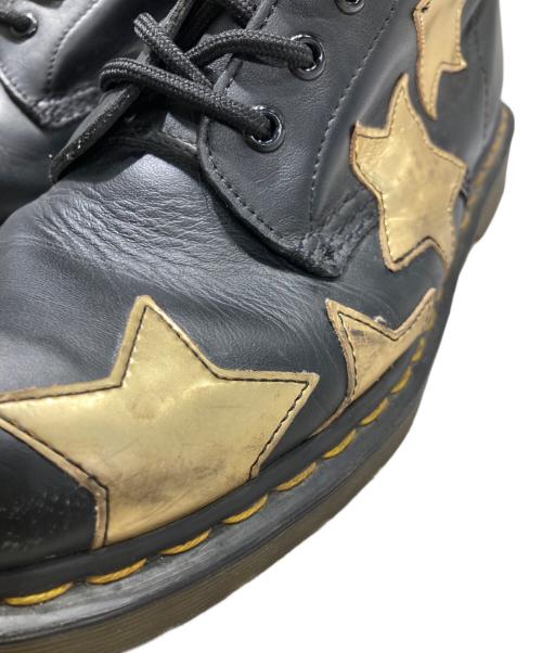 Dr.Martens（ドクターマーチン）Dr.Martens (ドクターマーチン) STELLA（ステラ） ブラック×ゴールド サイズ:UK　8の古着・服飾アイテム