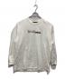 WIND AND SEA（ウィンダンシー）の古着「FRONT LOGO L/S TEE（フロントロゴロングスリーブティー）」｜ホワイト×ブラウン