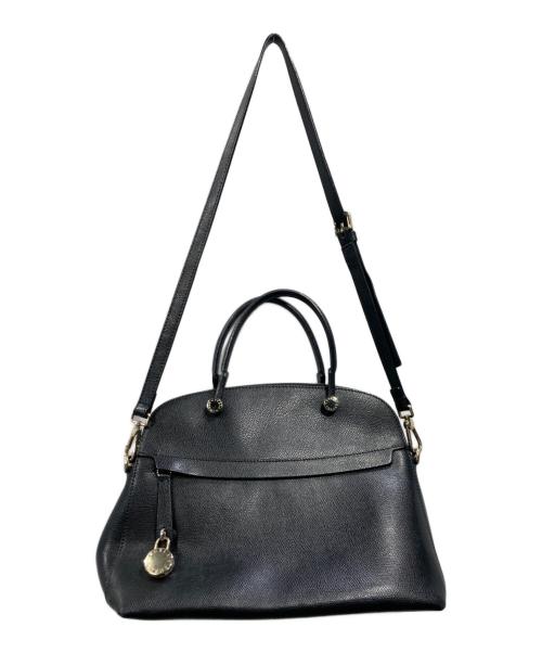 FURLA（フルラ）FURLA (フルラ) Piper 2WAYバッグ ブラックの古着・服飾アイテム