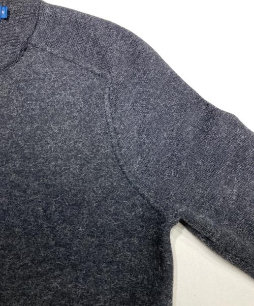POLO RALPH LAUREN（ポロ・ラルフローレン）POLO RALPH LAUREN (ポロ・ラルフローレン) ウールアルパカ ジップアップカーディガン グレー サイズ:Mの古着・服飾アイテム