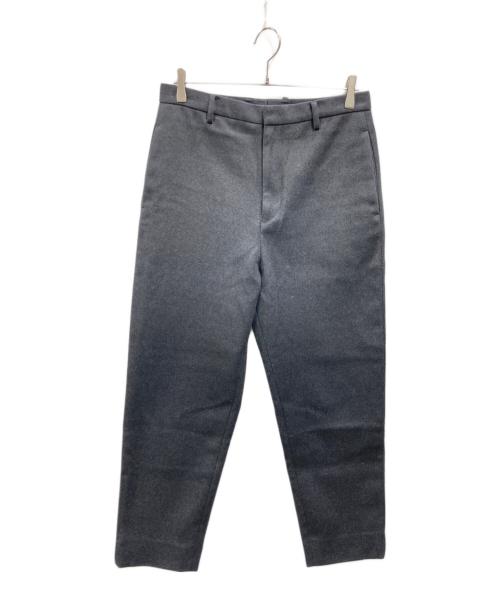 JOHN SMEDLEY（ジョンスメドレー）JOHN SMEDLEY (ジョンスメドレー) ウールカシミヤ テーパードトラウザー グレー サイズ:2の古着・服飾アイテム