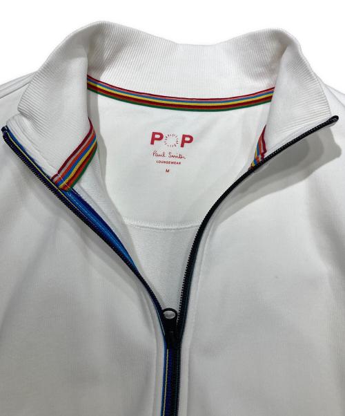 PAUL SMITH（ポールスミス）Paul Smith (ポールスミス) トラックジャケット ホワイト サイズ:Mの古着・服飾アイテム