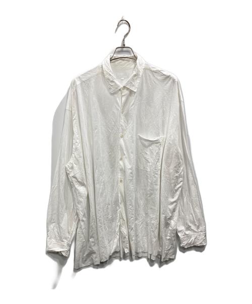 KANEMASA PHIL.（カネマサフィル）KANEMASA PHIL. (カネマサフィル) 46G ARTISAN SHIRT ホワイト サイズ:Ｌの古着・服飾アイテム